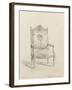 Monographie du palais de Fontainebleau : Fauteuil tapisserie-Rodolphe Pfnor-Framed Giclee Print