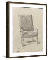 Monographie du palais de Fontainebleau : Fauteuil tapisserie-Rodolphe Pfnor-Framed Giclee Print