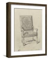 Monographie du palais de Fontainebleau : Fauteuil tapisserie-Rodolphe Pfnor-Framed Giclee Print