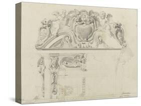 Monographie du palais de Fontainebleau : Grand vestibule-Rodolphe Pfnor-Stretched Canvas