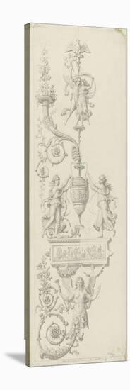 Monographie du palais de Fontainebleau : Salon des jeux de la Reine-Rodolphe Pfnor-Stretched Canvas