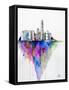 Monolith II-Marc Allante-Framed Stretched Canvas