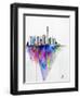 Monolith II-Marc Allante-Framed Giclee Print