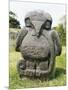 Monolith in Shape of Eagle Holding Snake in its Beak and Claws from Mesita B-null-Mounted Giclee Print