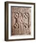 Monolith of Hatuncolla, Detail with Relief Depicting Geometric Pattern, Peru, Pucara Culture-null-Framed Giclee Print