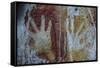 Monolithic Cave Paintings in Raja Ampat, West Papua, Indonesia, New Guinea, Southeast Asia, Asia-James Morgan-Framed Stretched Canvas