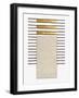 Monolithic Gold I-Alonzo Saunders-Framed Art Print