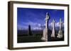 Monolithic High Crosses in Monastic Complex on Banks of River Shannon, Clonmacnoise, Ireland-null-Framed Giclee Print