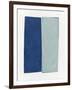 Monolithic I Blue-Mike Schick-Framed Art Print