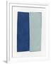Monolithic I Blue-Mike Schick-Framed Art Print