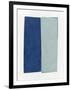 Monolithic I Blue-Mike Schick-Framed Art Print