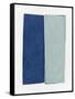 Monolithic I Blue-Mike Schick-Framed Stretched Canvas