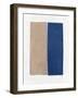 Monolithic II Blue-Mike Schick-Framed Art Print