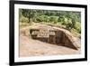 Monolithic Rock-Cut Church of Bete Giyorgis (St. George)-Gabrielle and Michel Therin-Weise-Framed Photographic Print