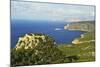 Monolithos Castle and Aegean Sea, Rhodes, Dodecanese, Aegean Sea, Greek Islands, Greece, Europe-Jochen Schlenker-Mounted Photographic Print