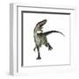 Monolophosaurus Dinosaur-null-Framed Art Print