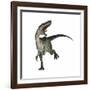 Monolophosaurus Dinosaur-null-Framed Art Print