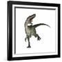 Monolophosaurus Dinosaur-null-Framed Art Print