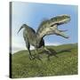 Monolophosaurus Dinosaur-null-Stretched Canvas