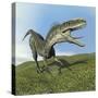 Monolophosaurus Dinosaur-null-Stretched Canvas