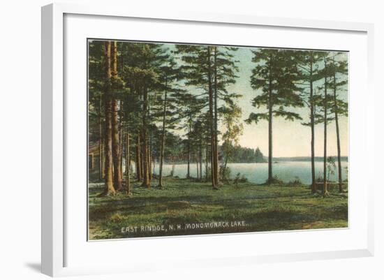 Monomonack Lake, New Hampshire-null-Framed Art Print