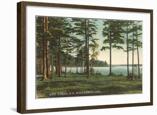 Monomonack Lake, New Hampshire-null-Framed Art Print