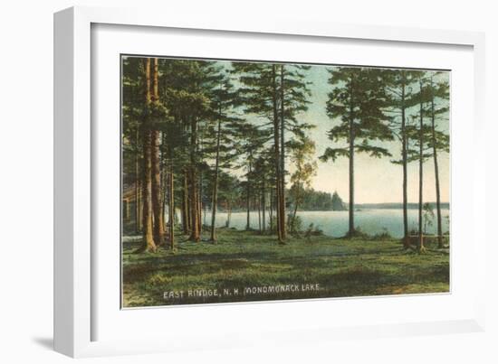 Monomonack Lake, New Hampshire-null-Framed Art Print