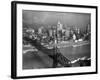 Monongahela River in the Heart of the City-Margaret Bourke-White-Framed Photographic Print