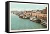 Monongahela Wharves, Pittsburgh, Pennsylvania-null-Framed Stretched Canvas