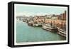 Monongahela Wharves, Pittsburgh, Pennsylvania-null-Framed Stretched Canvas