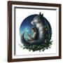 Mononoke Safe-JoJoesArt-Framed Giclee Print