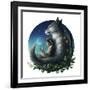 Mononoke Safe-JoJoesArt-Framed Giclee Print