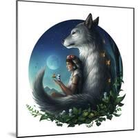 Mononoke Safe-JoJoesArt-Mounted Giclee Print