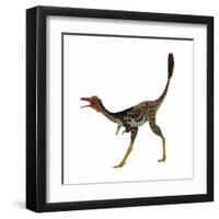 Mononykus, a Theropod Dinosaur from the Late Cretaceous-null-Framed Art Print