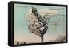 Monoplan Espagnol, Alphose, Rois Volants, Flugzeug-null-Framed Stretched Canvas