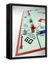 Monopoly Board Game-Tek Image-Framed Stretched Canvas