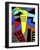 Monopoly-Diana Ong-Framed Giclee Print