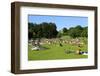 Monopteros at the English Garden in Munich, Upper Bavaria, Bavaria, Germany, Europe-Hans-Peter Merten-Framed Photographic Print