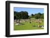 Monopteros at the English Garden in Munich, Upper Bavaria, Bavaria, Germany, Europe-Hans-Peter Merten-Framed Photographic Print