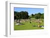 Monopteros at the English Garden in Munich, Upper Bavaria, Bavaria, Germany, Europe-Hans-Peter Merten-Framed Photographic Print