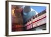 Monorail and Experience Music Project, Science Fiction Museum, Seattle, Washington, USA-Merrill Images-Framed Photographic Print