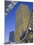 Monorail and Veer Towers at Citycenter, Las Vegas, Nevada, United States of America, North America-Richard Cummins-Mounted Photographic Print