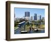 Monorail by Jupiter's Casino, Broadbeach, Gold Coast, Queensland, Australia-David Wall-Framed Photographic Print