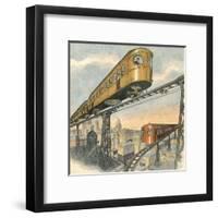 Monorail Project-null-Framed Art Print