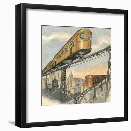 Monorail Project-null-Framed Art Print