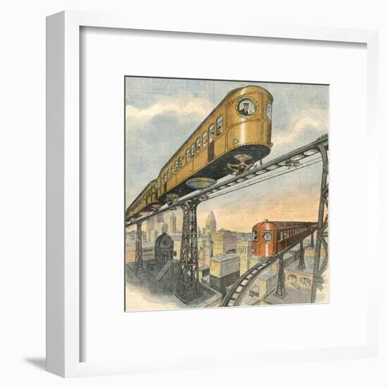 Monorail Project-null-Framed Art Print