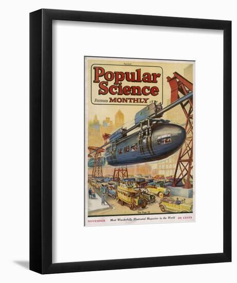 Monorails for Cities-null-Framed Art Print