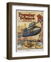 Monorails for Cities-null-Framed Art Print