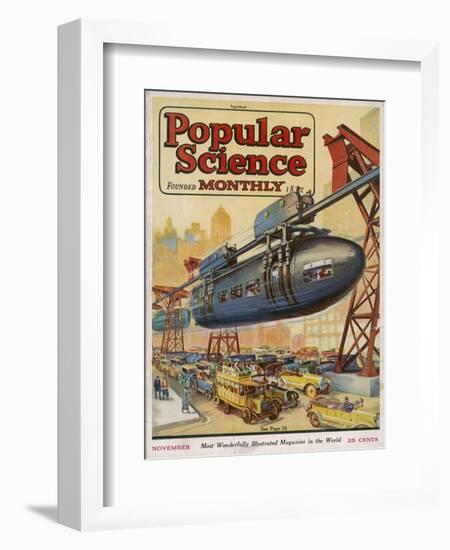 Monorails for Cities-null-Framed Art Print