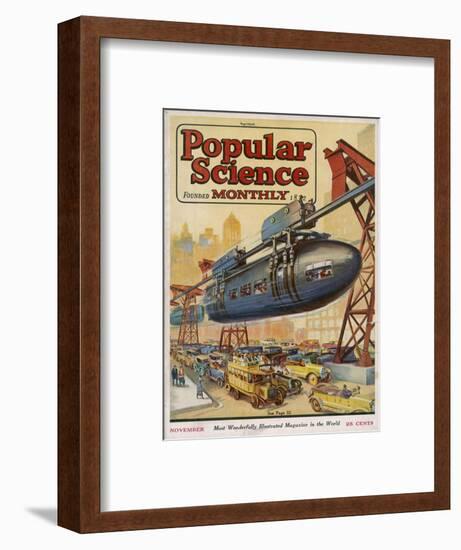 Monorails for Cities-null-Framed Art Print